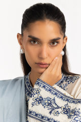 3PC Cambric Embroidered Suit IPSTD-77439