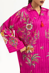 3PC Cambric Printed Suit With Scarf IPST-SCF-77396