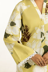 3PC Corduroy Printed Suit IUSTKSD-1408