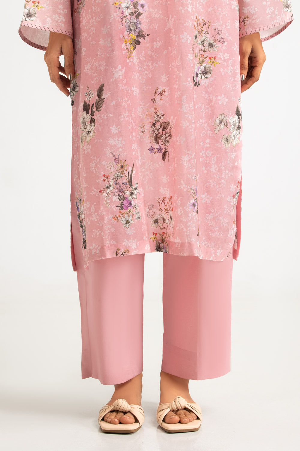 3PC Cotton Printed Suit