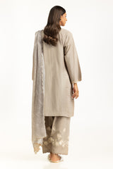 3PC Denier Jacquard Embroidered Suit IPSTD-44446