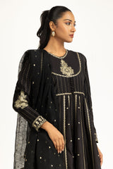 3PC Denier Jacquard Embroidered Suit IPSTD-44447