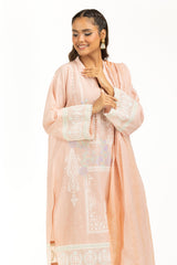 3PC Dobby Embroidered Suit IUSTKSD-1075