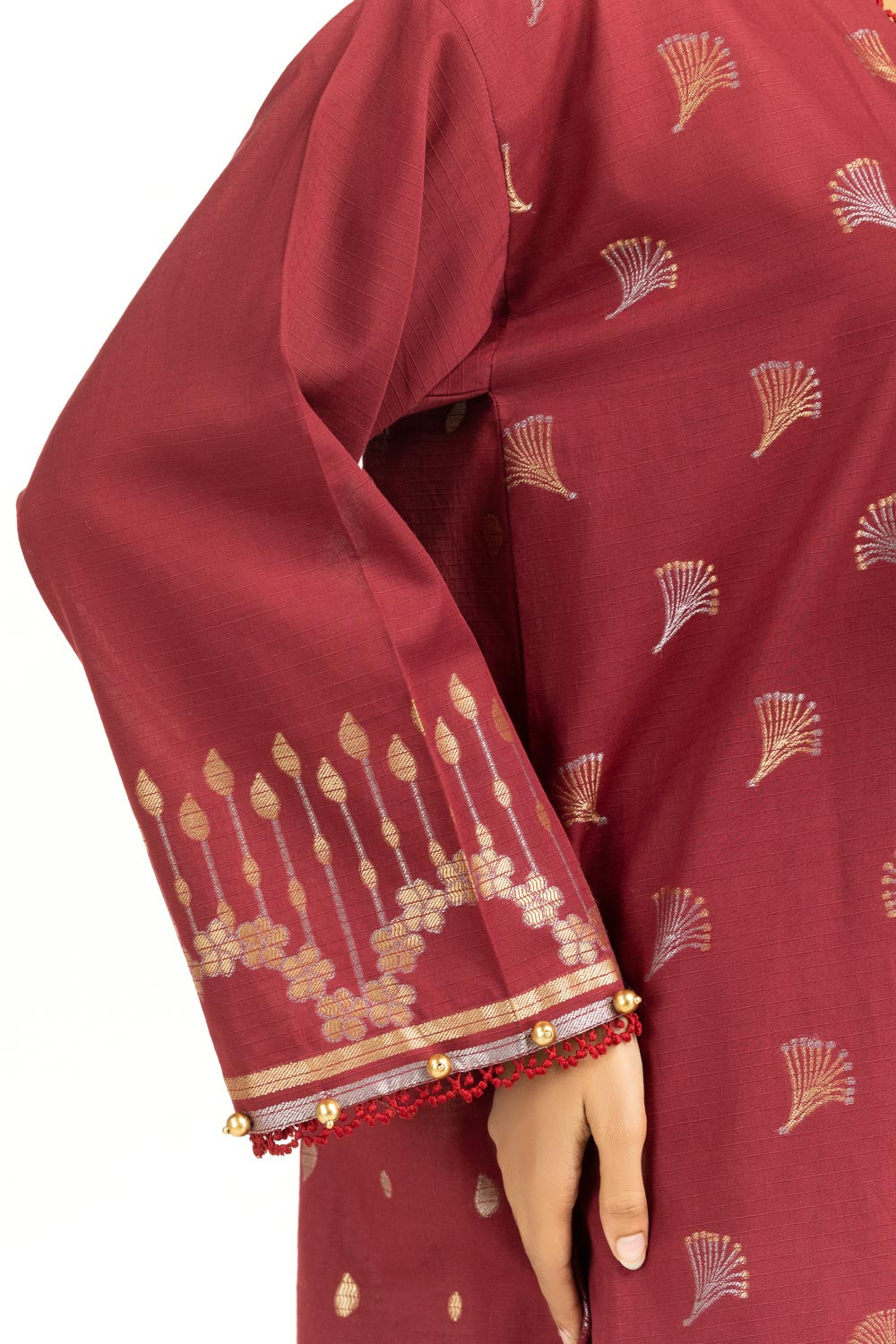 3PC Doria Lawn Jacquard Suit IUSTKSD-1083