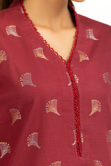 3PC Doria Lawn Jacquard Suit IUSTKSD-1083