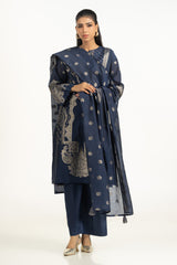 3PC Dyed Jacquard Suit IUSTKSD-1215