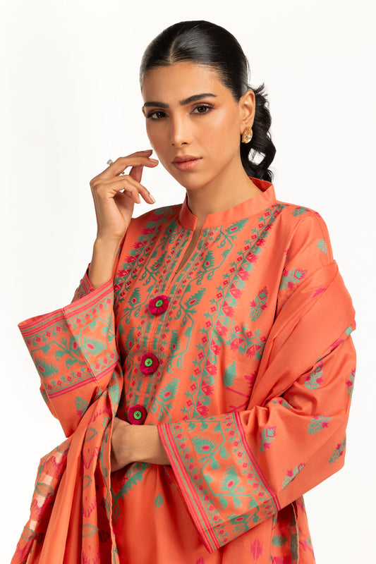 3PC Jacquard Dyed Suit IUSTKSD-1241