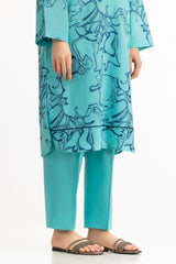 3PC Jacquard Embroidered Suit IUSTKSD-2174