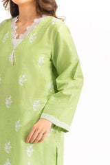 3PC Jacquard Embroidered Suit IUSTKSD-2195