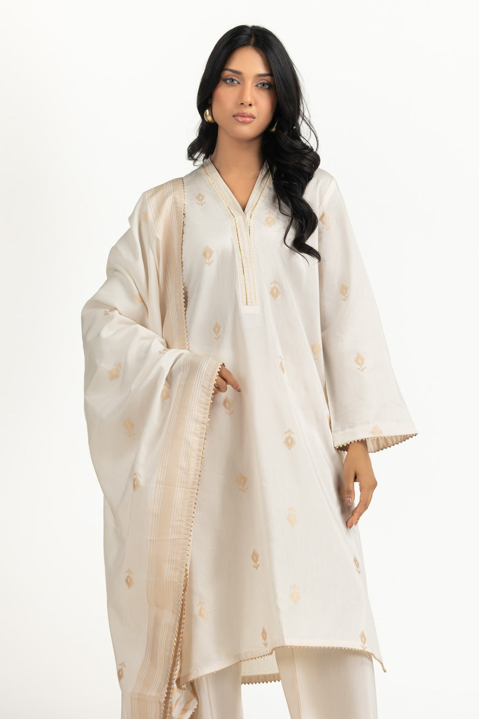 3PC Jacquard Suit