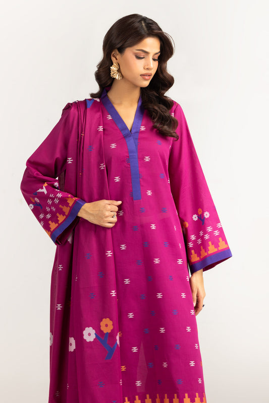 3PC Jacquard Suit IUSTKSD-2132