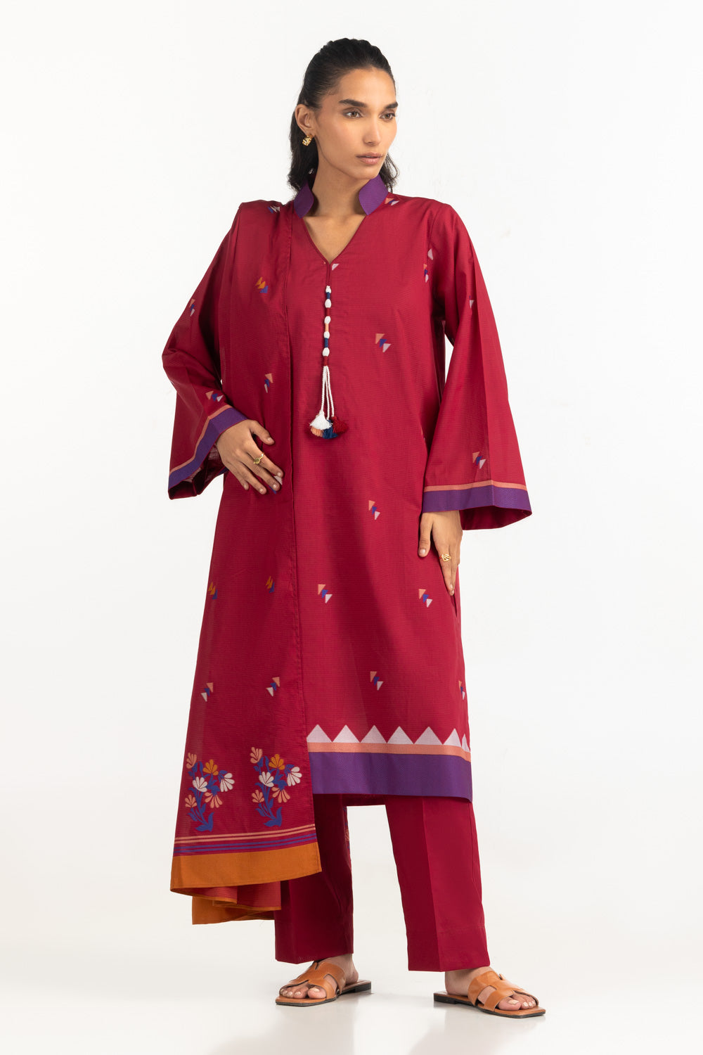 3PC Jacquard Suit IUSTKSD-2220