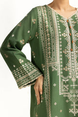 3PC Karandi Embroidered Suit IUSTKSD-1198