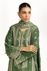 3PC Karandi Embroidered Suit IUSTKSD-1198