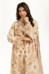 3PC Karandi Embroidered Suit IUSTKSD-1263