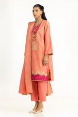 3PC Karandi Jacquard Embroidered Suit IUSTKSD-1255