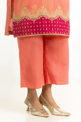 3PC Karandi Jacquard Embroidered Suit IUSTKSD-1255