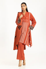 3PC Karandi Jacquard Suit IUSTKSD-1363