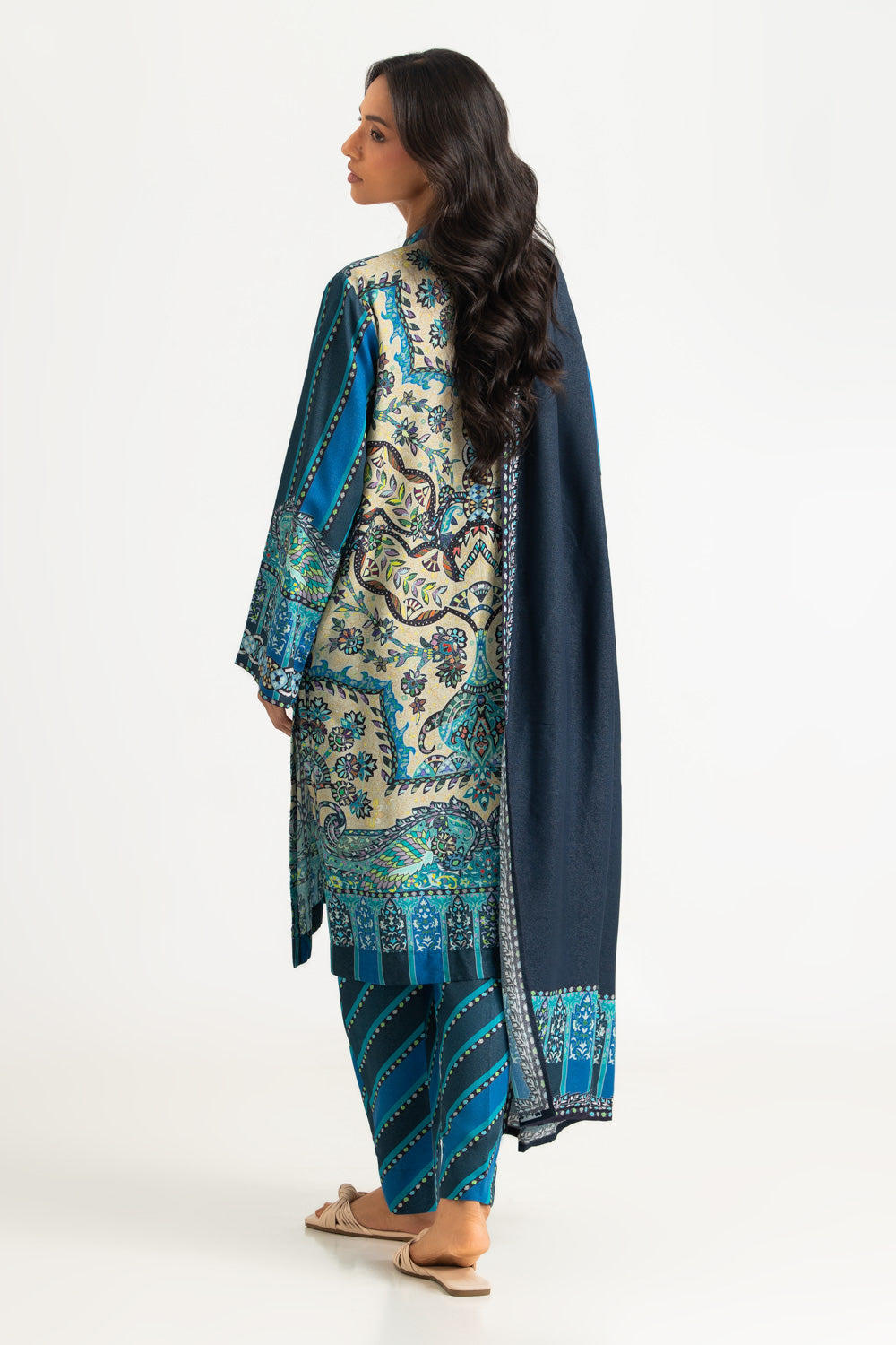 3PC Karandi Printed Suit