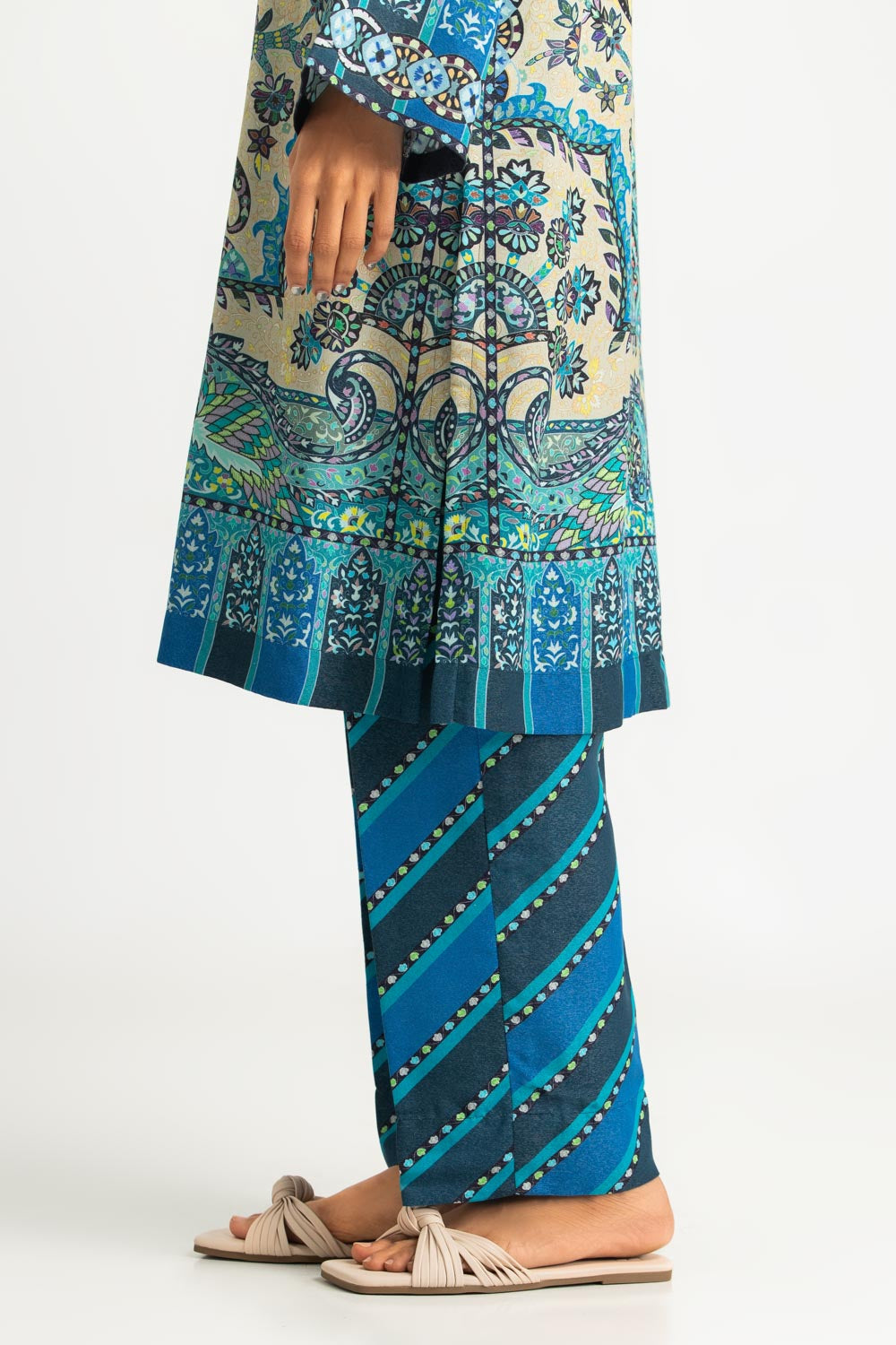 3PC Karandi Printed Suit