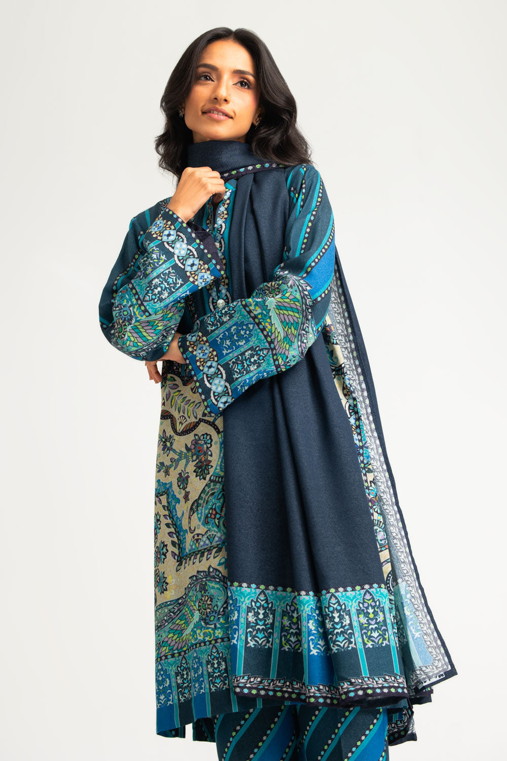 3PC Karandi Printed Suit