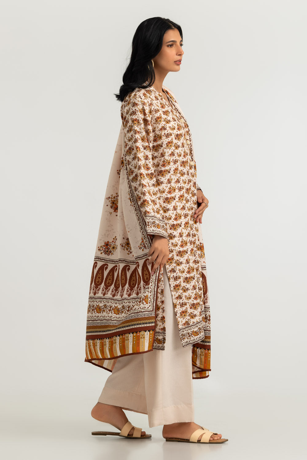 3PC Karandi Printed Suit