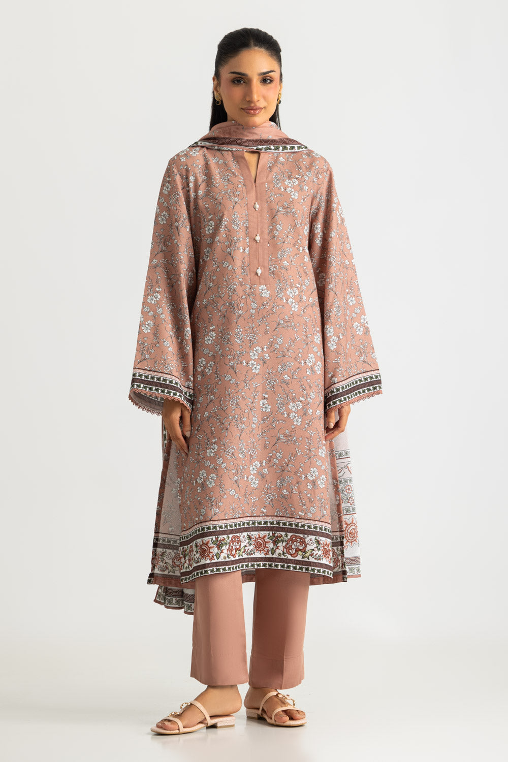 3PC Karandi Printed Suit