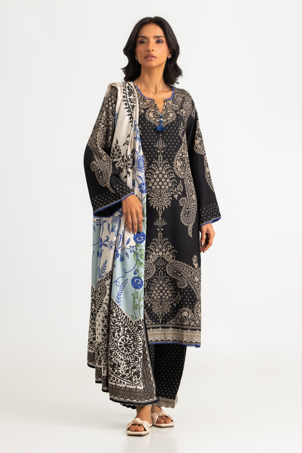 3PC Karandi Printed Suit