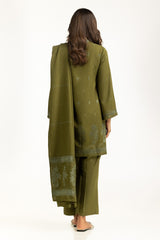 3PC Karandi Valvet Jacquard Suit IUSTKSD-1172