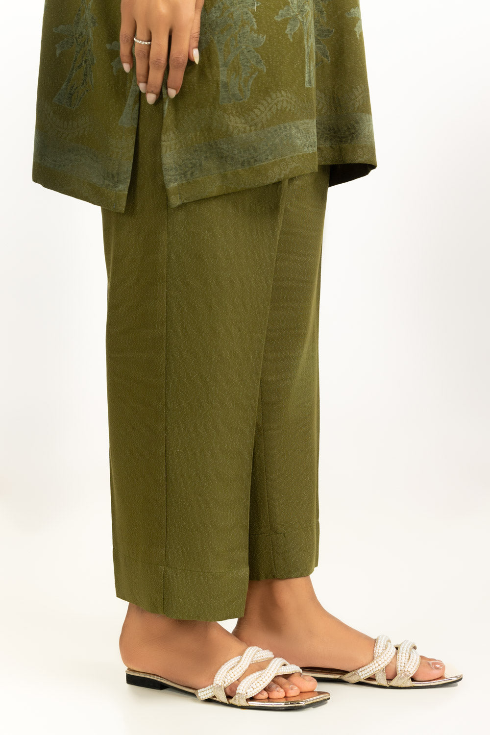 3PC Karandi Valvet Jacquard Suit IUSTKSD-1172