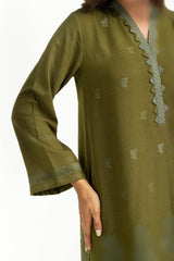 3PC Karandi Valvet Jacquard Suit IUSTKSD-1172