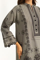 3PC Khaddar Embroidered Suit IUSTKSD-1185