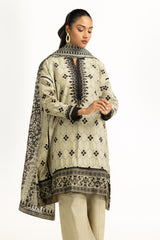 3PC Khaddar Embroidered Suit IUSTKSD-1225