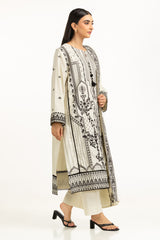 3PC Khaddar Embroidered Suit IUSTKSD-1232