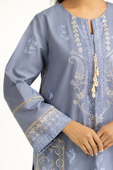 3PC Khaddar Embroidered Suit IUSTKSD-1307