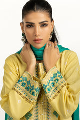 3PC Khaddar Embroidered Suit IUSTKSD-1401