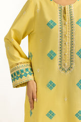 3PC Khaddar Embroidered Suit IUSTKSD-1401