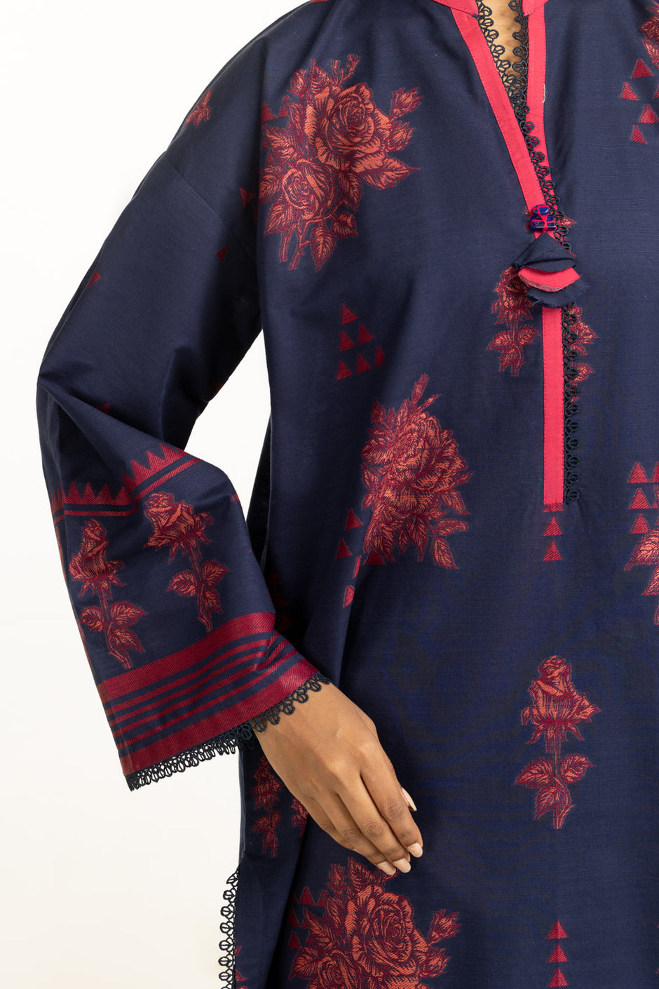 3PC Khaddar Jacquard Suit