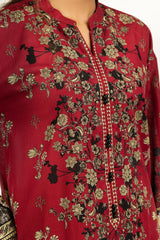 3PC Khaddar Printed Suit IUSTKSD-1076