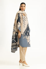 3PC Khaddar Printed Suit IUSTKSD-1106