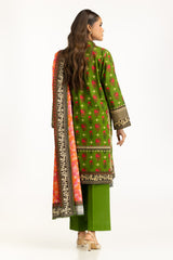 3PC Khaddar Printed Suit IUSTKSD-1123