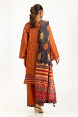 3PC Khaddar Printed Suit IUSTKSD-1127