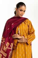 3PC Khaddar Printed Suit IUSTKSD-1167