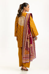3PC Khaddar Printed Suit IUSTKSD-1167