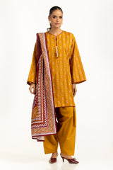 3PC Khaddar Printed Suit IUSTKSD-1167