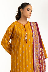 3PC Khaddar Printed Suit IUSTKSD-1167