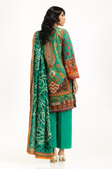 3PC Khaddar Printed Suit IUSTKSD-1186