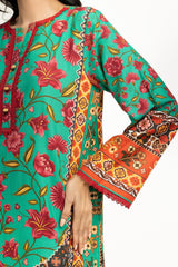 3PC Khaddar Printed Suit IUSTKSD-1186