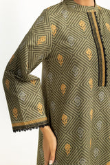 3PC Khaddar Printed Suit IUSTKSD-1268