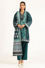 3PC Khaddar Printed Suit IUSTKSD-1371